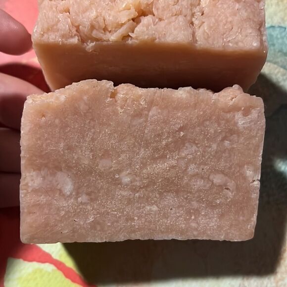 Rose Geranium Coconut Soap Bar - Picture 2 of 2